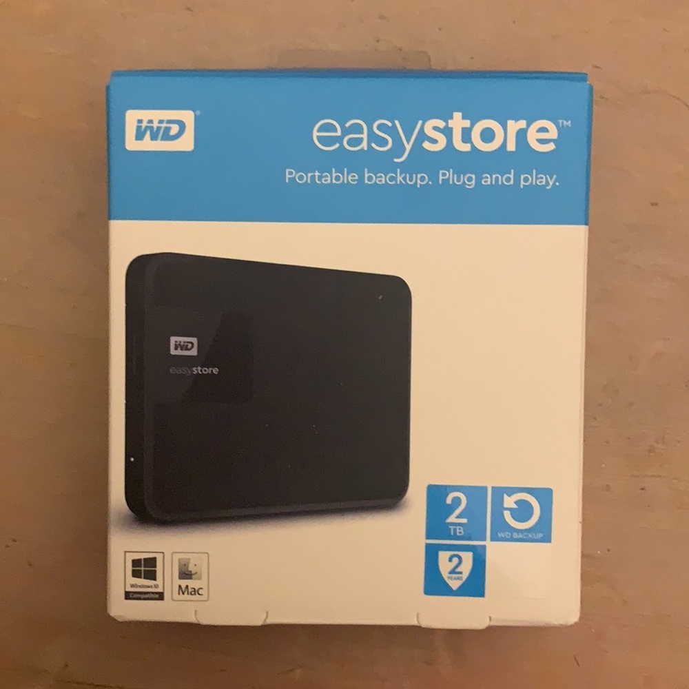 WD Easy Store Portable Backup